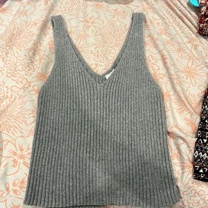 Essentials sweater v neck top